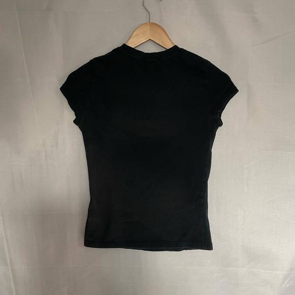 Vintage 90s Y2K Fed Up With Men Funny Graphic Baby Tee - Picture 3 of 5